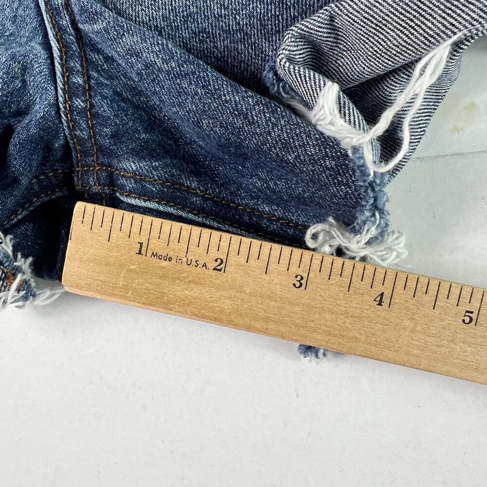 Kut From The Kloth Jean Short Women 36* Taylor High Rise Blue Denim Jorts Tag 14 - Picture 12 of 15